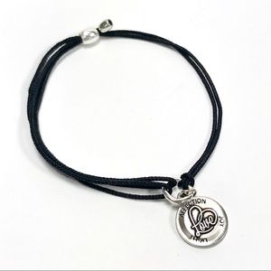 Alex and Ani Kindred Cord “Love” Charm Bracelet